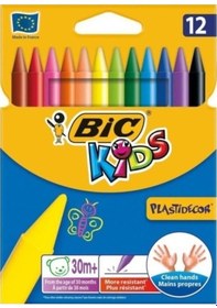 Resim Bic Silinebilir Pastel Boya 12 Li Kutu Çok Renkli 