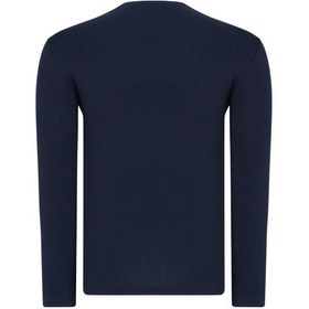 Resim Üçlü Set T8588 Dewberry Yuvarlak Yaka Erkek Sweatshırt-lacivert-lacivert-lacivert Lacivert-lacivert-lacivert 