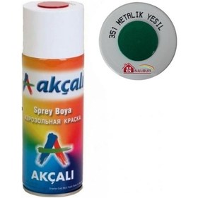 Resim Akçalı Sprey Boya 400 ML 351 Metalik Yeşil 