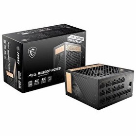 Resim MSI MEG AI1300P PCIe5 1300 W 80+ Platinum Full Modüler Güç Kaynağı 