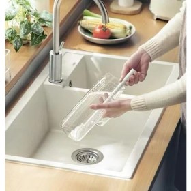 Resim Selfbuysell Kavanoz ve Biberon Yıkama Fırçası Silikon 