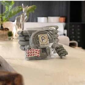 Resim 10'lu Jumbo 2 Mt. Kenar Ve 4 Ad. Köşe Koruyucu Set Gri-187 Gri 