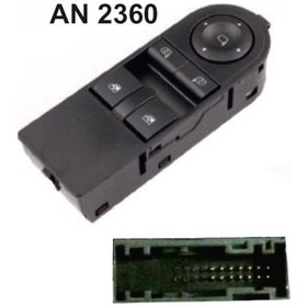 Resim Cam Dugmesi Sol Ikili Astra H Zafira 504632457 