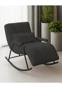 Resim Coco Sallanan Berjer & Tv Koltuğu & Dinlenme & Okuma & Emzirme Koltuğu 13-siyah 