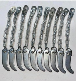 Resim Beasym Römork Kasa Kaması Tekli Zincirli Çivi (10 ADET) 