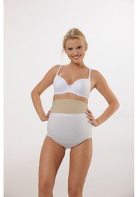 Resim Hmd 1413 3'lü Pamuklu Yüksel Bel Hamile Lohusa Külot - Beyaz Beyaz 