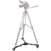 Resim Ayex Va-50 Tripod Taşıma Arabası Alüminyum Dolly, 18 Kg Taşıma Kapasiteli, 360 Dönen Tekerlekli Stand Siyah 