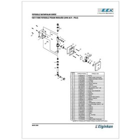 Resim Eca Fotoselli Pisuar Musluğu Sıva Altı Pilli 