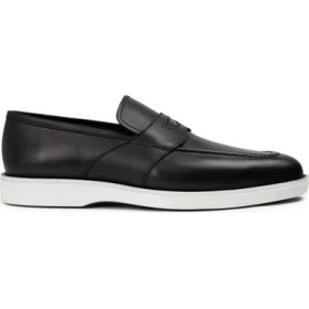 Resim Deery Deri Siyah Erkek Loafer Ayakkabı - 01960Msyhc01 