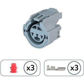 Resim Gaz Kelebeği Map Sensör Soketi 3 Pin Kablosuz 