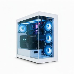 Resim Aıgo Ds900 Beyaz 850w 80+ Bronze Argb Mid Tower Kasa 