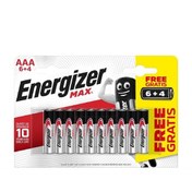 Resim Energizer Alkalin Max AAA İnce Kalem Pil 10'lu 