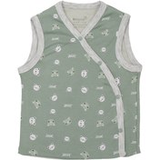 Resim Bibaby Biorganic Hug Me Bear Çift Taraflı Yelek 61433 Yeşil Albimini