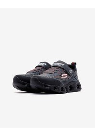 Resim Skechers Vortex 2.0 Büyük Erkek Çocuk Siyah Işıklı Spor Ayakkabı 400605l Bkcc Siyah 