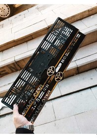 Resim Plakalık Lazer Kesim Pleksi 2 Adet Toyota Kişiye Özel Plakalık İsime Özel Plakalık 