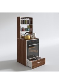 Resim Kenzlife Ankastre Fırın Dolabı Aybirgen Cvz 165x60x56 Mutfak Çekm 