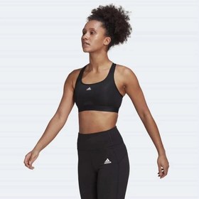 Resim Adidas HC7489 PWR MS PD Kadın Siyah Spor Sütyeni Siyah S 