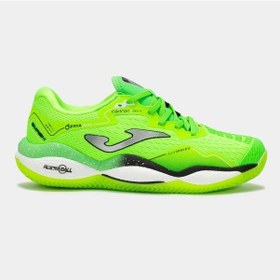 Resim Joma Smash Erkek Tsmaw2511c Toprak Kort Tenis & Padel Ayakkabısı - Neon Yeşil Yeşil 