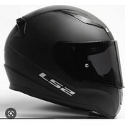 Resim LS2 Rapıd Mat Siyah Kask(siyah Vizörlü)motonet_ 