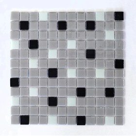 Resim MozaiKristaL Mutfak Tezgah Arası ve Tüm Yaşam Alanları İçin Cam Mozaik. Taş Ölçüleri: 25X25X5 Mm. File Ölçüsü: 31.5X31.5 cm. ( 1 Kutu = 1 m2 Fiyatıdır ) 