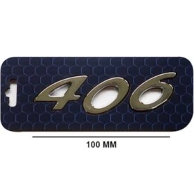 Resim Peugeot 406 Yazı Bagaj 