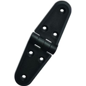 Resim Uzun - Uzun Siyah Plastik Menteşe 