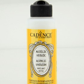 Resim Cadence Su Bazlı Vernik Yarı Mat 120 ml 