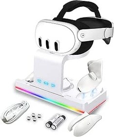 Resim Charging stand for Meta Quest 3, White 