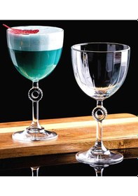 Resim Paşabahçe Amore 6 Lı Ayaklı Kadeh Bardak 440303 - Şeffaf 