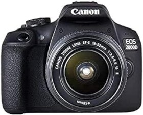 Resim Canon EOS 2000D Kit 18-55 mm IS II SLR Fotoğraf Makinesi 