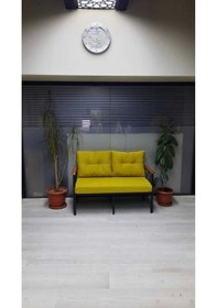 Resim Safir Bahçe,balkon,cafe,çay Seti Mobilyası Sarı 