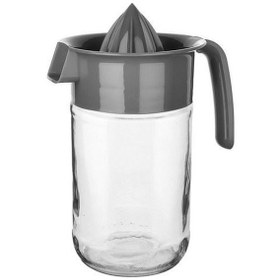 Resim Sürahi Tipi Cam Narenciye Sıkacağı 660 Ml Kırmızı 