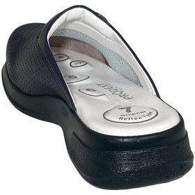 Resim 7 Noktalı Ortopedik Unisex Doktor-Aşçı Sabo Terlik Lacivert 