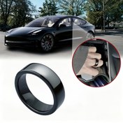 Resim For TESLA Model 3/Y/X/S ile Uyumlu Akıllı Yüzük - RFID Anahtarlık ve Kart Tutucu, Dayanıklı Seramik, Kolay Kurulum, Gelişmiş Güvenlik, Anahtar Girişsiz Sistem, Araç Aksesuarı, Şık Tasarım, Yüksek Kaliteli Malzeme, Anahtarsız Giriş, Modern Aksesuar 