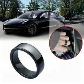 Resim For TESLA Model 3/Y/X/S ile Uyumlu Akıllı Yüzük - RFID Anahtarlık ve Kart Tutucu, Dayanıklı Seramik, Kolay Kurulum, Gelişmiş Güvenlik, Anahtar Girişsiz Sistem, Araç Aksesuarı, Şık Tasarım, Yüksek Kaliteli Malzeme, Anahtarsız Giriş, Modern Aksesuar 