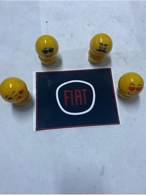 Resim Torpido Üstü Kaydırmaz Ped, 4 Adet Zıpzıp Kafa Fiat 