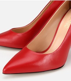 Resim Hotiç Kadın Deri Kırmızı Yüksek Topuklu Stiletto 01ayh322810a750 01ayh322810a750 