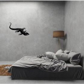 Resim Kertenkele Folyo Sticker 50cm Uzunluk Siyah 