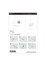 Resim Fenice Klozet Fırçası A.1930 Gri 