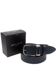 Resim Pierre Cardin Deri Erkek Kemer En 4 Cm Pc-500svn Lacivert 