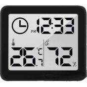 Resim Mectime LCD Elektronik Dijital Sıcaklık Nem Ölçer Termometre Higrometre Ev Ofis Sıcaklık ve Nem Ölçer(Yurt Dışından) 