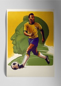 Resim Pele - Metal Tablo 