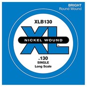 Resim D'Addario XLB130 Tek Bas Gitar Teli (130) 