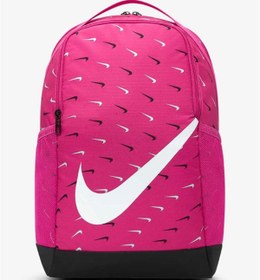 Resim Nike Brasilia Kids Printed Backpack (18L) Sırt Çantası DM1887-621 