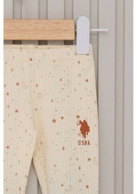 Resim U.S. Polo Assn. U.s. Polo Assn Kız Bebek Krem Takım 5274-45905 Krem 