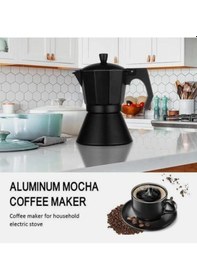Resim Ocak Üstü Espresso Ve Kahve Makinesi - Moka Pot - 9 Kişilik 450 Ml 