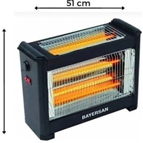 Resim Şömine Tipi Isıtıcı Soba 1800w 