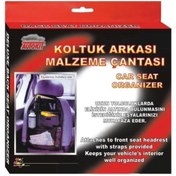 Resim Autokit Araç Oto Koltuk Arkası Organizer Eşya Düzenleyici Ceplik 
