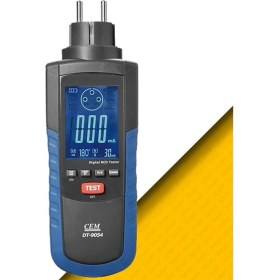 Resim Sevgift Cem DT-9054 Kaçak Akım Rölesi Rcd Test Cihazı 