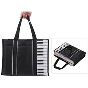 Resim Su Geçirmez Çanta Müzik Tote Omuz Bakkal Alışveriş 